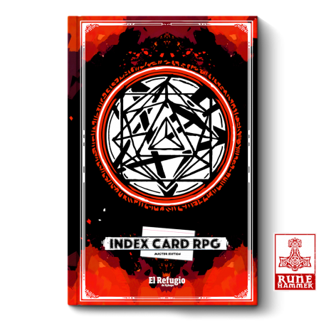 Index Card RPG Master Edition (Spanish) role-playing book from Ryhope's Refuge