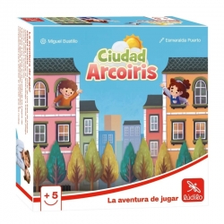 Juego de mesa familiar Ciudad Arco Iris de Ludilo