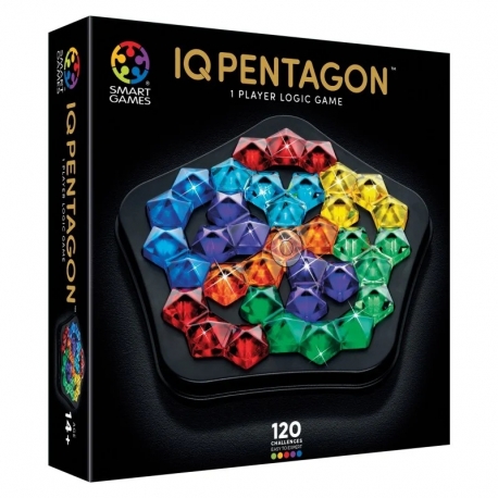 Smart Games IQ Deluxe Pentagon Skill Board Game