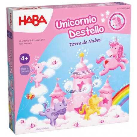 Juego de mesa cooperativo Unicornio Destello Torre de Nubes de Haba