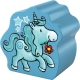 Juego de mesa para niños El unicornio Destello - Una fiesta para Rosalie de Haba Games