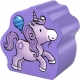Juego de mesa para niños El unicornio Destello - Una fiesta para Rosalie de Haba Games