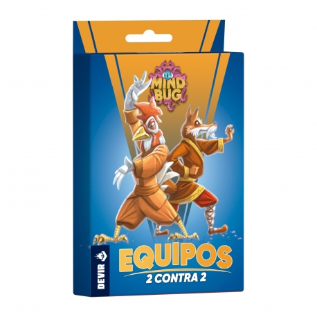 Juego de cartas Mindbug Batalla de Frutas Equipos 2vs2 de Devir