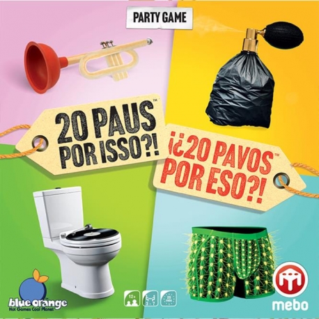 Party board game 20 Bucks for That?! from Mebo Games