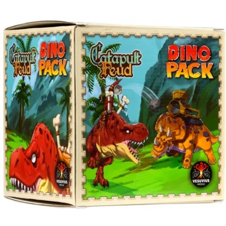 Catapult Feud Dino Pack Exp. (English) from Vesuvius Media