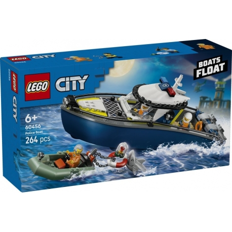 Lego City Persecución en Barco de Policía