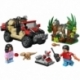Lego Jurassic World - Off-Road Escape and Kidnapping on the Prowl