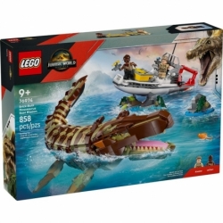 Lego Jurassic World - Misión Naval: Mosasaurus Construible