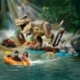 Lego Jurassic World - River Escape and T. Rex on the Hunt