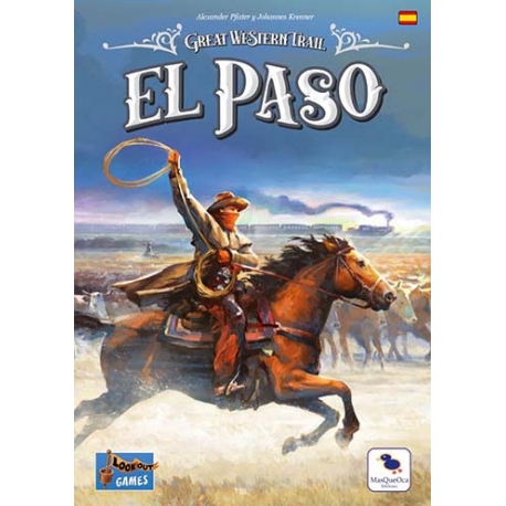 Board game Great Western Trail El Paso (Spanish) of the publishing house MasQueOca