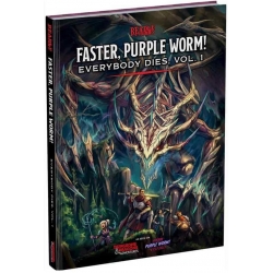Libro Dungeons & Dragons Adventure Book Faster, Purple Worm (Inglés) de Wizards of the Coast