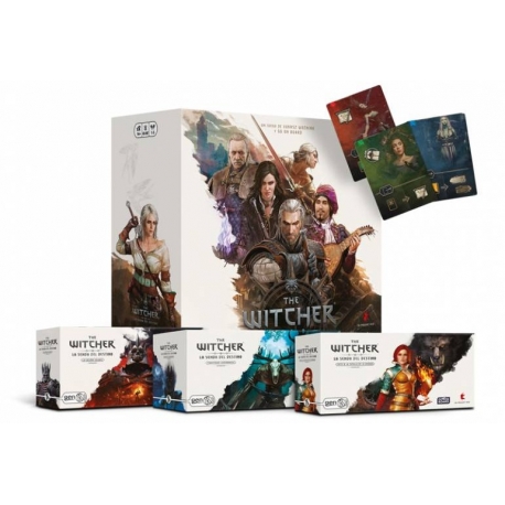 The Witcher: The Path of Destiny DELUXE + Wild Hunt + Legendary Monsters + Triss + Promo (Spanish)