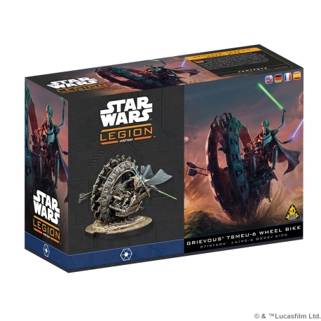 Star Wars Legión: General Grievous' TSMEU-6 Wheel Bike (Multi idioma) de Atomic Mass Games