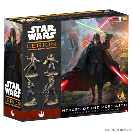 Star Wars Legion: Heroes of the Rebellion (Multilingual) from Atomic Mass Games