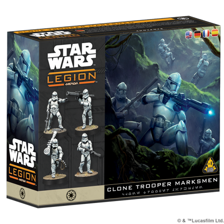 Star Wars Legion: Clone Trooper Marksmen Unit (Multilingual) from Atomic Mass Games