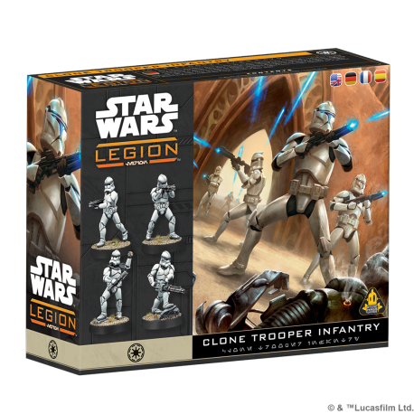 Star Wars Legión: Clone Troopers Infantry (Multi idioma) de Atomic Mass Games