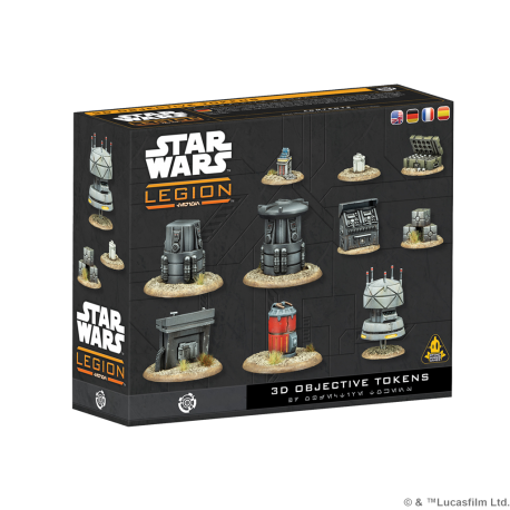 Star Wars Legion: 3D Objective Tokens (Multilingual) from Atomic Mass Games