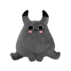 Peluche Exploding Kittens 8" Plush Evil Cat de Just Toys Int.