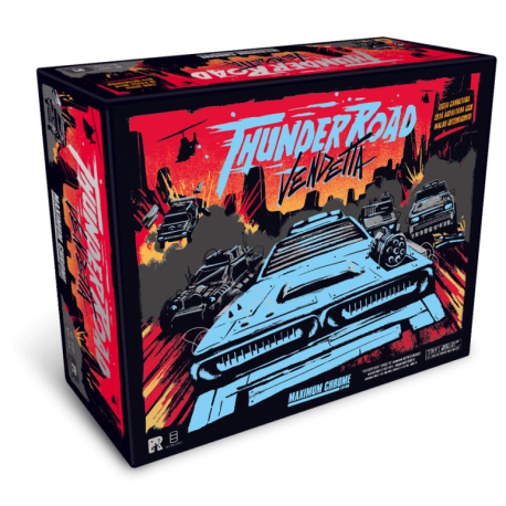 Thunder Road Vendetta Maximum Chrome! (Spanish) table game from Bumble3ee