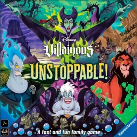 Juego de mesa Disney Villainous: Unstoppable de Ravensburger