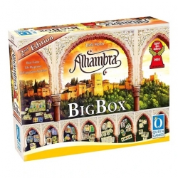 Table game Alhambra 2nd Edition Big Box & Trayz (English/German) from the company Queen Games