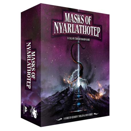 Masks of Nyarlathotep Board Game (Multilingual) by Ludonova