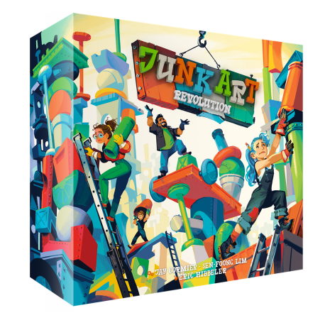 Junk Art Revolution board game by Ludonova