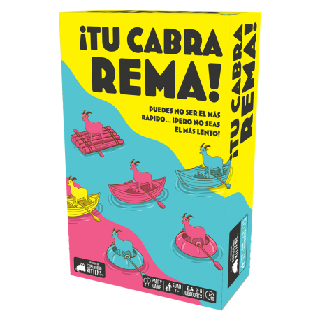 Your Goat Rows! Card Game by Exploding Kittens
