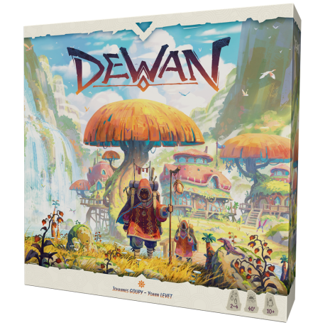 Dewan board game (Spanish) by Space Cowboys
