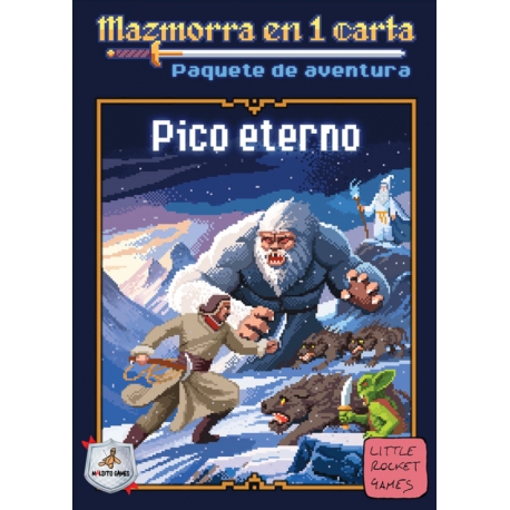 1-Card Dungeon: Eternal Peak card game from Maldito Games (Spanish)