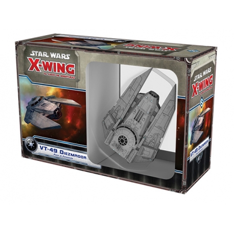 X-Wing: VT-49 Diezmador es un pack de expansión para poder completar tu juego de miniaturas X-Wing de la Saga Star Wars