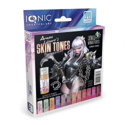 IONIC Flesh Tones, a special selection by A. Lázaro to paint Ammo miniatures