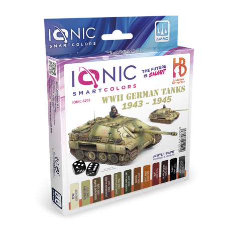IONIC German Tanks WWII 1943-45 to paint Ammo miniatures
