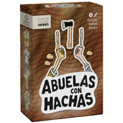 Juego de cartas de pujas ligero Abuelas con hachas de NRNNM