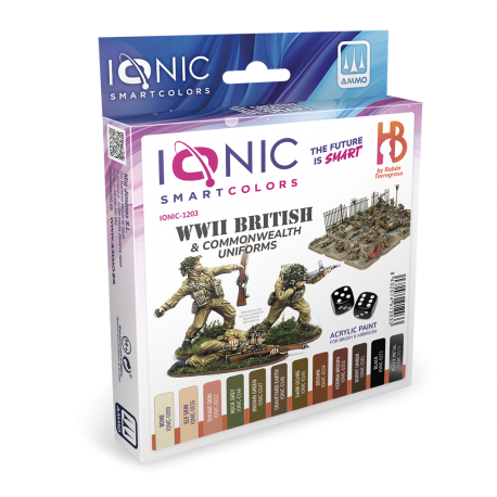 IONIC British and Commonwealth WWII Uniform to paint Ammo miniatures