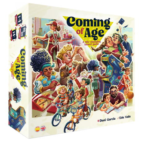 Juego de mesa multiidioma Coming of Age de Ludonova