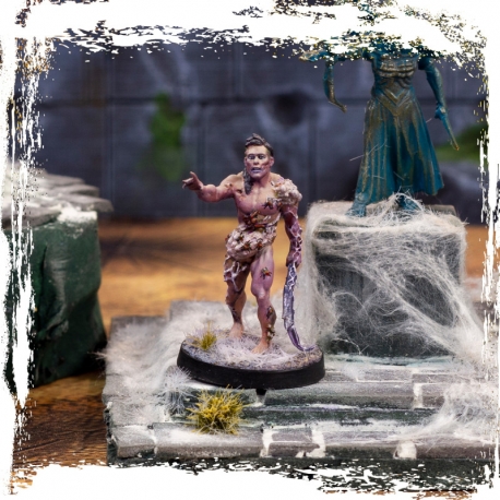 Discípulos de las Tejedoras. Guerrero (filo pequeño) para Warmonger de Bad Roll Games