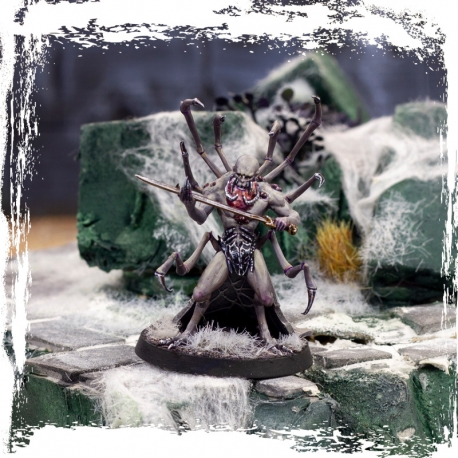 Disciples of the Weavers. Veteran (medium blade) for Warmonger from Bad Roll Games