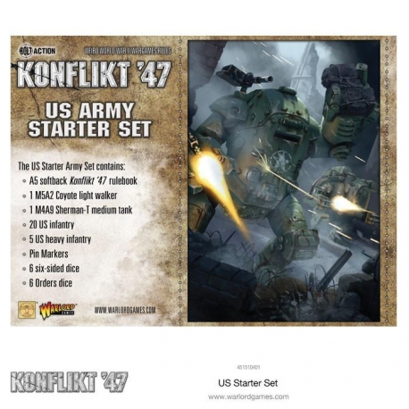 US Konflikt '47 Starter Set LAST CHANCE TO BUY