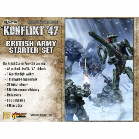 British Konflikt '47 Starter Set LAST CHANCE TO BUY