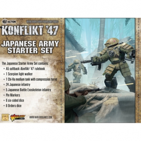 Japanese Konflikt '47 Starter Set LAST CHANCE TO BUY