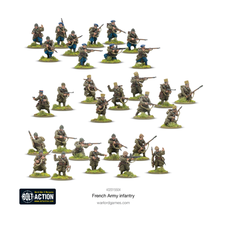 French Army Infantry de Warlord Games