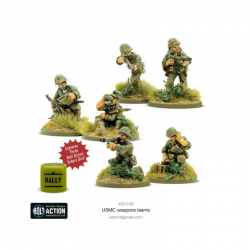 US Marine Corps Weapons Teams de Warlord Games