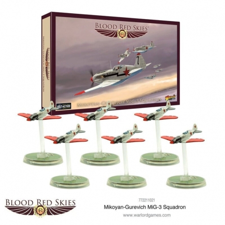 Blood Red Skies: Mikoyan-Gurevich MiG-3 Squadron from Warlord Games