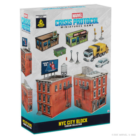 Marvel Crisis Protocol: NYC City Block Terrain Collection de Atomic Mass Games