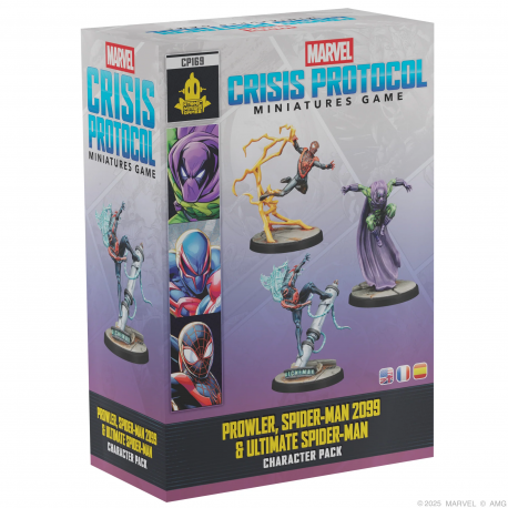 Marvel Crisis Protocol: Prowler, Spider-Man 2099 & Ultimate Spider-Man de Atomic Mass Games