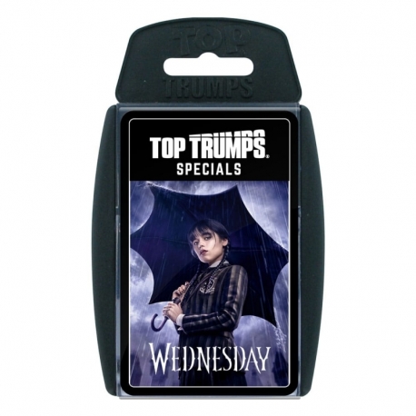 Wednesday Juego de cartas Top Trumps (Alemán)