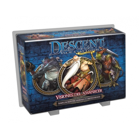 Descent: Visions of Dawn expansion heroes and monsters