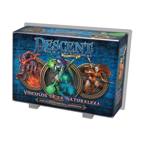 Descent: Nature Links expansion heroes and monsters