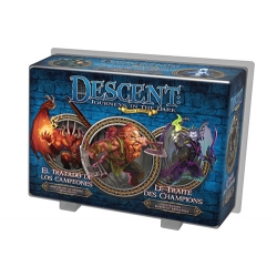 Descent: The Treaty of champions expansion heroes and monsters